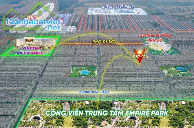 Siêu phẩm Shophouse xẻ khe cực hiếm - Đơn giá tốt nhất Vinhomes Ocean Park 2 - 3