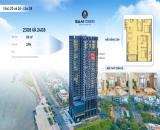 Căn 2PN SAM TOWERS view sông Hàn, vịnh Đà Nẵng cực đẹp, NH hỗ trợ 85%