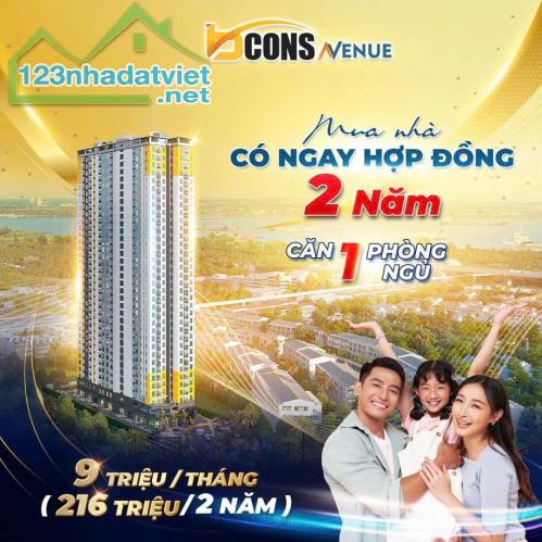 bán căn hộ bcons mặt tiền xa lộ hà nội ngay bến xe miền đông mới - 3