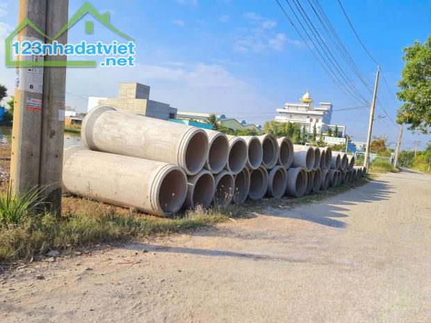 bán đất 1196m2 ,gần quốc lộ N2, xã Hòa Khánh Nam, Đức Hòa, Long An.  giá 4.7 tỷ. - 3