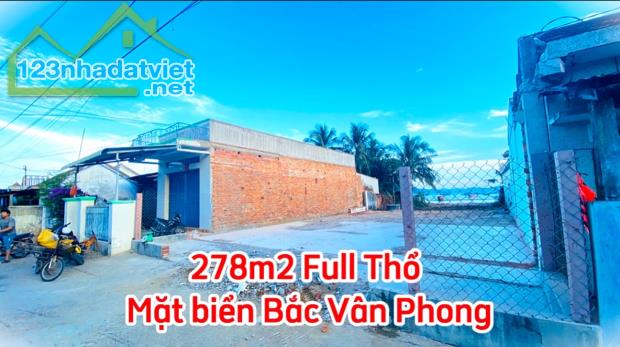 278m2 Full Thổ cư Mặt biển PK8 - Bắc Vân Phong 2 mặt đường 20m/36m - 1