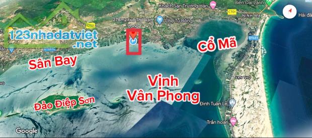 278m2 Full Thổ cư Mặt biển PK8 - Bắc Vân Phong 2 mặt đường 20m/36m - 3