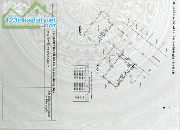 💥 MẶT TIỀN KINH DOANH ĐƯỜNG 10M - QUẬN GÒ VẤP - GIÁ 6,9 TỈ - 65m2 - NGANG 6 x 12M