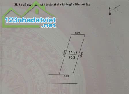 LÔ ĐẤT ĐẸP CÁN KHÊ, NGUYÊN KHÊ, GẦN ĐƯỜNG BÌA LÀNG, NGÕ THÔNG, Ô TÔ 7 CHỖ QUA - 2