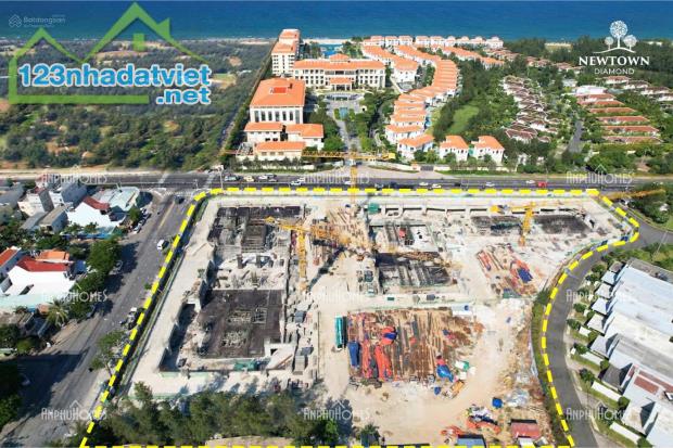 Căn hộ view biển Newtown Diamond Đà Nẵng mở bán giai đoạn 1 hỗ trợ lãi suất 0% - 3