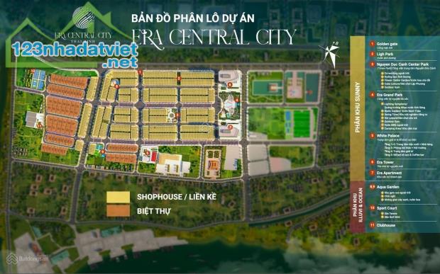 ERA CENTRAL CITY THÁI BÌNH - ĐỊA THẾ TỨ BẢO KIM CƯƠNG - GIAO THƯƠNG THỊNH VƯỢNG