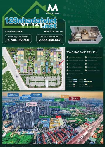 Đầu Tư Hiệu Quả -  Căn Studio Tại Tòa V1 Victoria, Vinhome Smart City! - 3