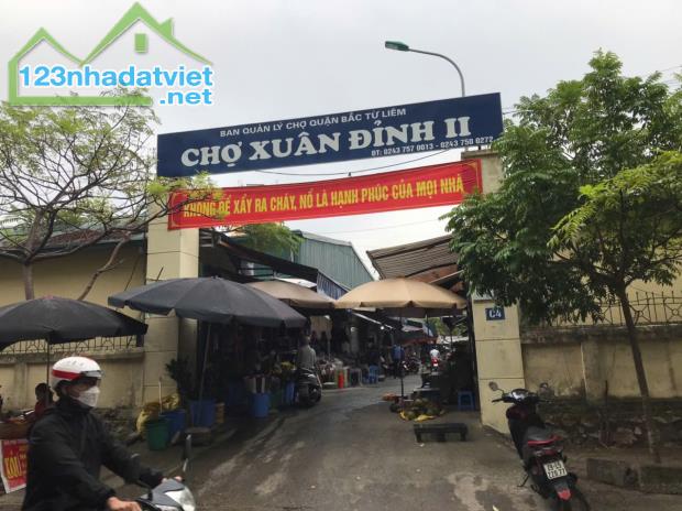 Bán Đất cạnh Chợ Xuân Đỉnh 70m 10.8 tỷ - 2