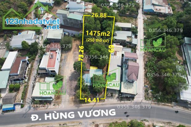 Giảm 5 tỷ ra nhanh nhà 14m mặt tiền Hùng Vương, cách phà Cát Lái chỉ 7km