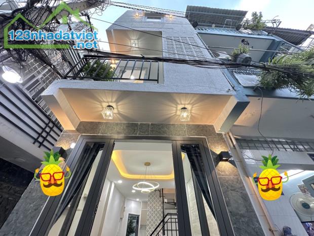 NHÀ ĐẸP FULL NỘI THẤT-3 TẦNG VIP HẺM 48 HỒ BIỂU CHÁNH,PHÚ NHUẬN - 3 BƯỚC RA Ô TÔ CHỈ 3.6TỶ