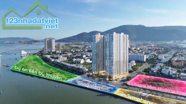 Chính thức nhận booking căn 2PN view trực diện sông Hàn căn hộ Peninsula Da Nang, giá bán