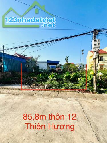 Chỉ hơn 13tr/m thôn 12 Thiên Hương  đường oto tránh nhau quá HỢP LÝ để ĐẦU TƯ