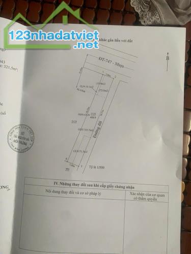 HOT HOT - CẦN BÁN CĂN NHÀ MẶT TIỀN ĐẸP TẠI dt747, Phường Thạnh Phước, Thị xã Tân Uyên, - 4