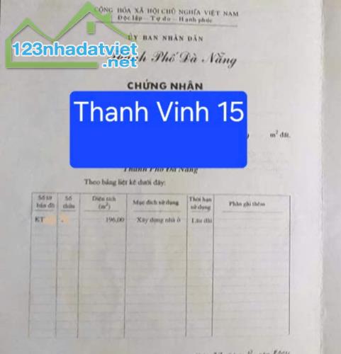 🔴💥Bán đất đường Thanh Vinh 15 - song song với đường Lê Công Kiều