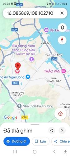 Chính chủ Cần bán 100m2 đất thôn vân dương 1, Đường Nguyễn Tất Thành, Xã Hòa Liên, Huyện - 1