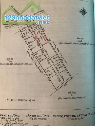 HOT HOT - CẦN BÁN  3 LÔ ĐẤT ĐẸP tại Ngô Thì Sỹ , Phường 4, Thành phố Đà Lạt, Lâm Đồng - 1