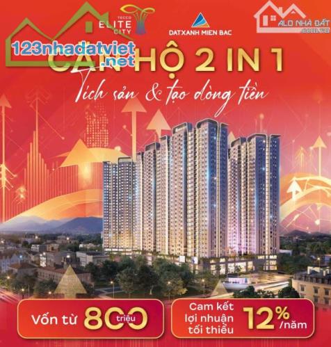 Bán Căn Hộ TECCO Elite Thái Nguyên Chỉ 22tr/m full Nội Thất - 3