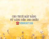 CHÍNH CHỦ CHO THUÊ MẶT BẰNG TỪ SÁNG TỚI 16H CHIỀU- Địa chỉ: 40/69 Lê Thị Hồng p17, quận