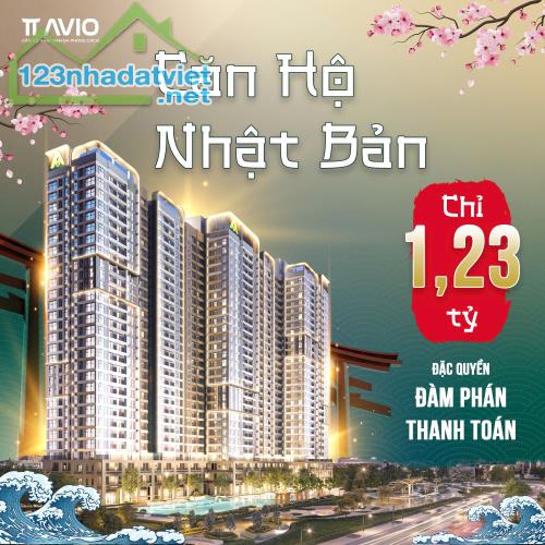 Từ 123 triệu có ngay căn hộ Nhật Bản TT Aio , được trao đổi lịch thanh toán với CĐT