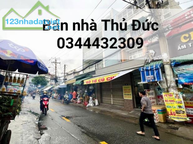 Bán nhà Thủ Đức, Mặt tiền kinh doanh, Chợ Kiến Thiết, Ngô Quyền, Hiệp Phú, 81 m2, 9.5 tỷ