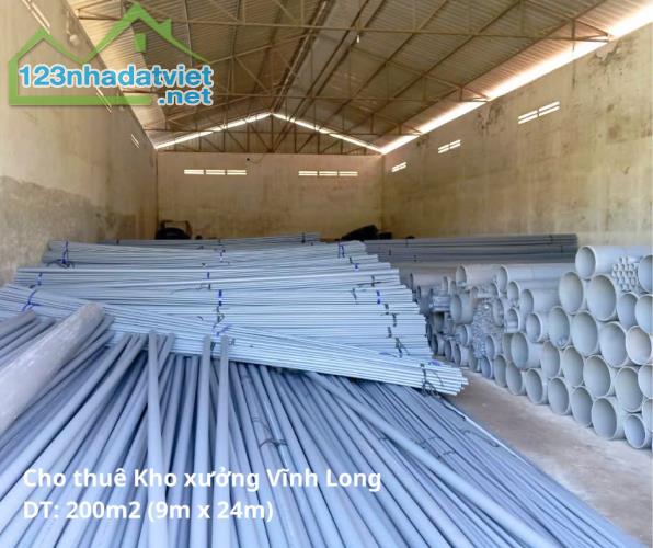 Cho Thuê Kho Xưởng 216m2 Giá Rẻ Đường Xe Tải 8m, Phường 4, Tp.Vĩnh Long