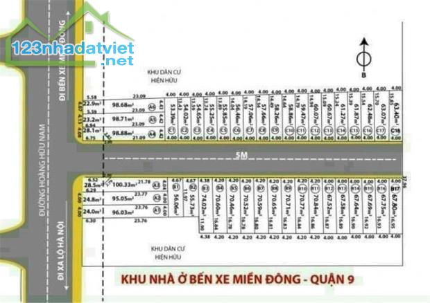 BÁN LÔ ĐẤT 1/HOÀNG HỮU NAM, ĐƯỜNG NHỰA OTO TRÁNH CHỈ 1 PHÚT RA NGÃ 3 MỸ THÀNH, TIỆN ĐI LÊ - 4