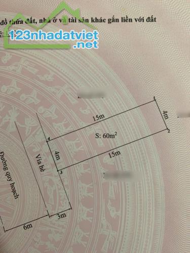 Bán đất tái định cư tràng cát 60m2 , phường tràng cát