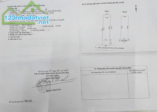 CHÍNH CHỦ Cần Bán Nhanh Căn Nhà Đẹp Tại Kiệt Chính Hữu, Phường An Hải Bắc, Sơn Trà, Đà