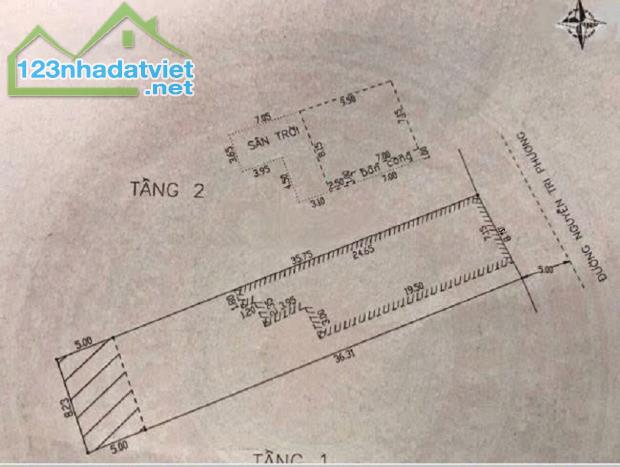 💥 BÁN ĐẤT TẶNG NHÀ 2 MẶT TIỀN NGUYỄN TRI PHƯƠNG, ĐÀ NẴNG - DT ĐẤT: 317M2 CHỈ NHỈNH 29 TỶ - 1