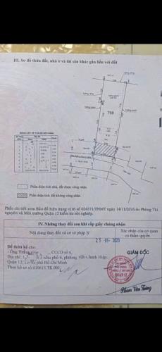 BÁN NHÀ TÔ KÝ QUẬN 12, HẺM NHỰA, XE HƠI VÀO NHÀ 94M2(5 x 18) CHỈ 4.1 TỶ - 2