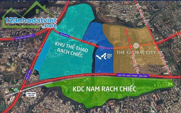 500m2 Mặt tiền, Liên Phường, 36 Tỷ 500 Full Thổ Sát The Global City (Giá Tốt) - 5