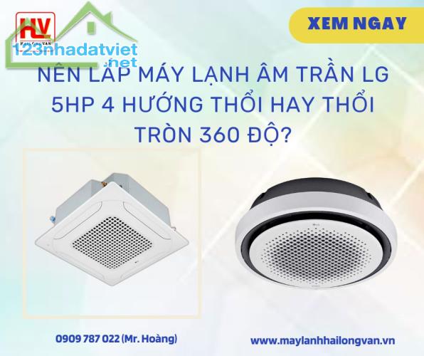 Dòng máy lạnh cassette tròn thương hiệu LG.