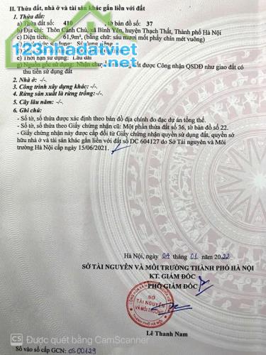 Tôi có mấy lô đất Hoà lạc Cạnh Khu Công nghệ cao cần bán giá nhỉnh 1 tỷ - 2