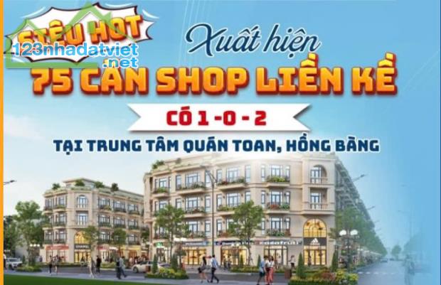 Chỉ 6,1 tỷ lô khe thoáng 75m2, xây 5 tầng trung tâm quận Hồng Bàng, sổ đỏ chính chủ