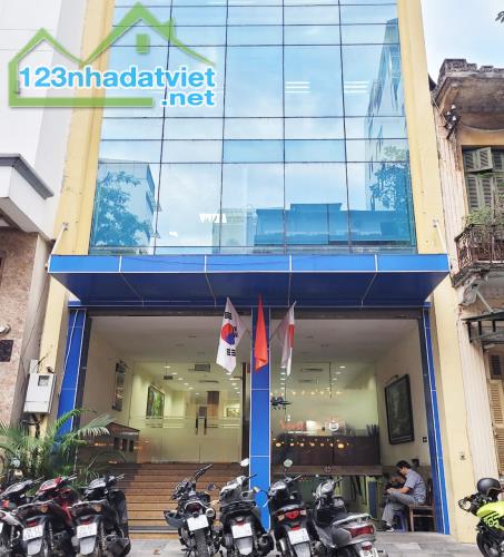 Bán Tòa Văn Phòng Mặt Phố Trích Sài, Tây Hồ DT 192m2, 9T, MT 9.4m. Giá Cực Rẻ