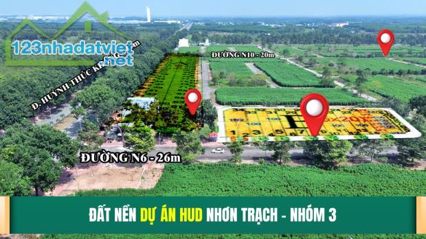 Cần bán nền liên kế DT 123m2 dự án Hud Nhơn Trạch - 4