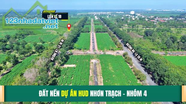 Cần bán nền liên kế DT 123m2 dự án Hud Nhơn Trạch - 3