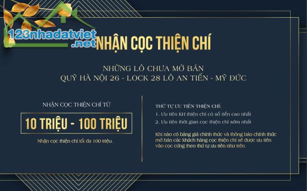 BÁM MẶT ĐƯỜNG LIÊN XÃ, GIÁ CHỈ TỪ 13TR500 = 17 TRIỆU/M2 - 3