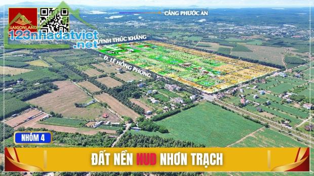 Saigonland Nhơn Trạch - Nhận ký gửi mua bán Đất nền sổ sẵn dự án Hud Nhơn Trạch - 4