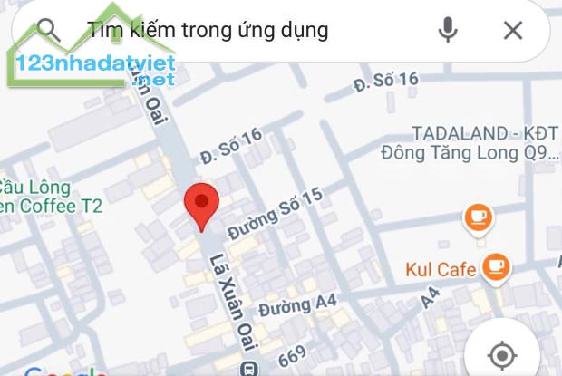 Hàng Ngộp. Anh Chủ Nợ bank 50 tỷ, Bán nhanh lô đất MT Lã Xuân Oai , dt 1400m2  giá 51 tỷ - 2