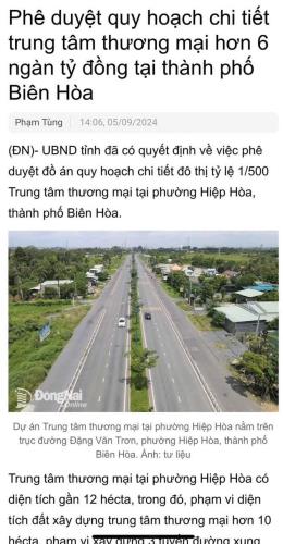 ⭕️Lô đất  giáp Phúc Hiếu -Hiệp Hoà . Giá Rẻ Gần Ngay Dự Án AEON - 2