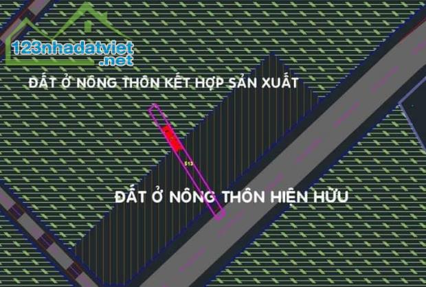 bán lô đất mặt tiền bà thiên xã nhuận đức , củ chi, dt 350m2 có 150m2 thổ cư giá 2,2 tỷ - 2