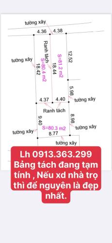 Đất Trần Xá cổngV3 -KCN Sam Sung kinhdoanh đầu tư 1,xty 81m2 – hàng F0 - 1