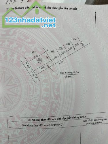 Bán đất Vạn Phúc, Thanh Trì, Diện tích 40m2, ngõ thông đầu tư đỉnh. Giá bán 2.x tỷ.