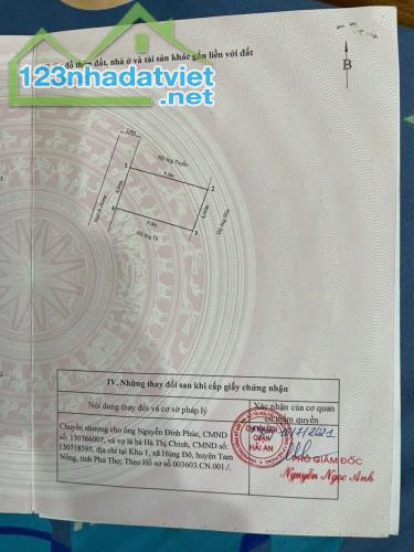 Lô đất ~42m2 tại ngõ 172 Cát Linh, Tràng Cát. Ngõ rộng 2,5m chỉ 950 triệu. - 1