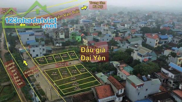 Ra hàng ĐẤU GIÁ ĐẠI YÊN - VỈA HÈ -Phân Lô - Chỉ nhỉnh 2 tỷ - 2