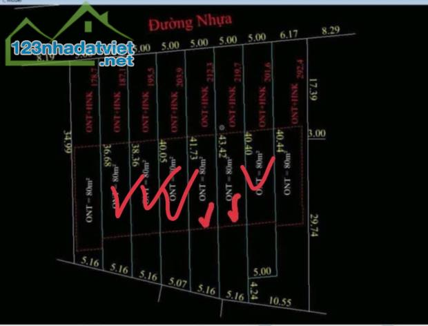 Chỉ 550tr có ngay lô đất khu dân cư tại đá bạc châu Đức.