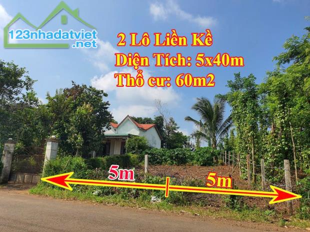 ❤Bán đất 2lô 5x40m (580tr/lô) hẻm Y Wang gần ủy ban Ea Kao Buôn Ma Thuột - 2