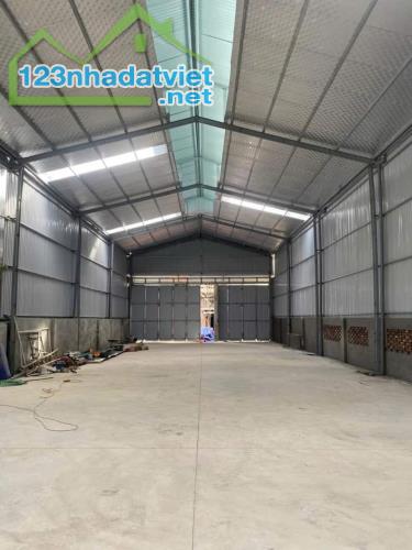 Cho thuê kho xưởng tại An Thượng, Hoài Đức, Hà Nội. Diện tích 500m² cao 9m giá 40k/m - 1