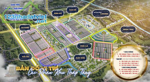 Cập nhật quỹ căn thấp tầng giá TỐT nhất Vinhomes Ocean Park 2 - The Empire